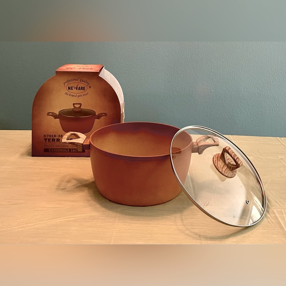 11” Non-Stick Terracotta Coating Casserole